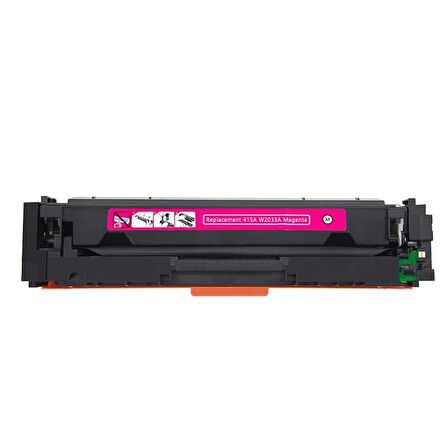 Proprint HP 415A W2033A Kırmızı Muadil Toner Çipsiz 2100 Sy M479dn