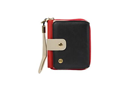 SİA ÇANTA Ollbag Rengarenk Kadın Cüzdan Cift Çıtlı Dış Ana Bölme  Metal Fermuarlı Orta Bölüm Bileklikle Taşıma İmkanı Kaliteli Malzeme Mükemmel İşçilikli kadın Cüzdan