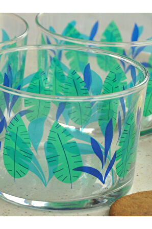 Sipahi Yaprak 3 lü  Su-Meşrubat Bardağı 200 Ml