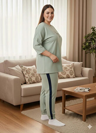 KADIN YEŞİL EŞOFMAN TAKIMI