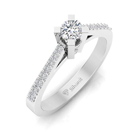 0,30 Karat Pırlanta Tektaş Yüzük