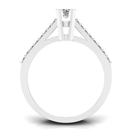 0,30 Karat Pırlanta Tektaş Yüzük