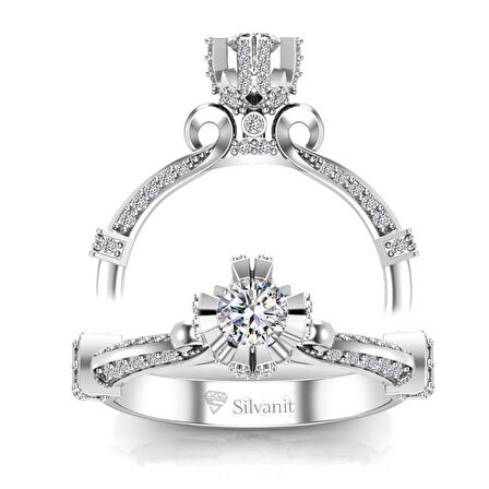 0,40 Karat Pırlanta Tasarım Yüzük