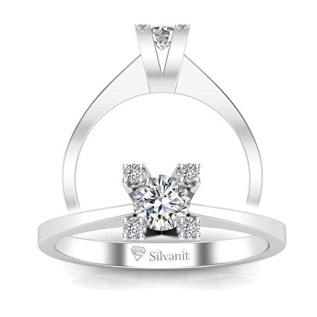 0,30 Karat Pırlanta Tektaş Yüzük