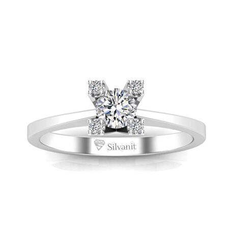 0,30 Karat Pırlanta Tektaş Yüzük