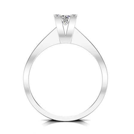 0,30 Karat Pırlanta Tektaş Yüzük