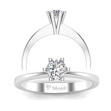 0,20 Karat Pırlanta Tektaş Yüzük