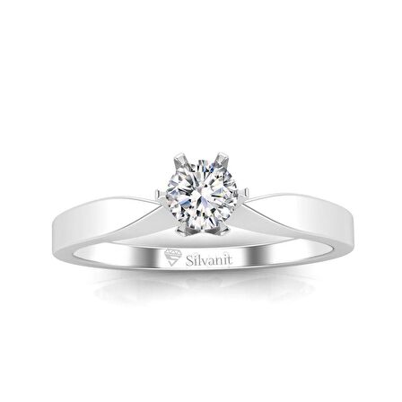 0,25 Karat Pırlanta Tektaş Yüzük