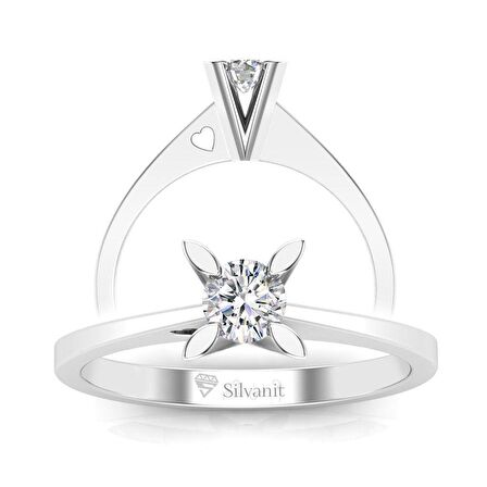 0,20 Karat Pırlanta Tektaş Yüzük