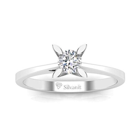 0,20 Karat Pırlanta Tektaş Yüzük