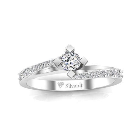 0,25 Karat Pırlanta Tektaş Yüzük