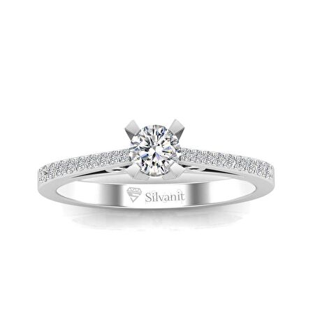 0,40 Karat Pırlanta Tektaş Yüzük