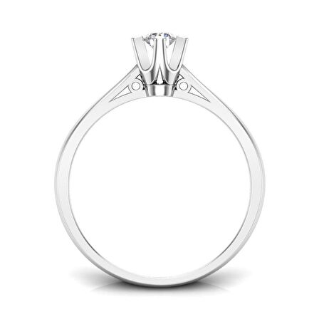 0,20 Karat Pırlanta Tektaş Yüzük