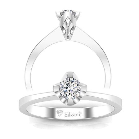 0,25 Karat Pırlanta Tektaş Yüzük