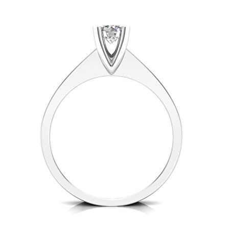 0,50 Karat G Renk Uluslararası Sertifikalı Pırlanta Tektaş Yüzük