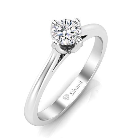 0,20 Karat Pırlanta Tektaş Yüzük