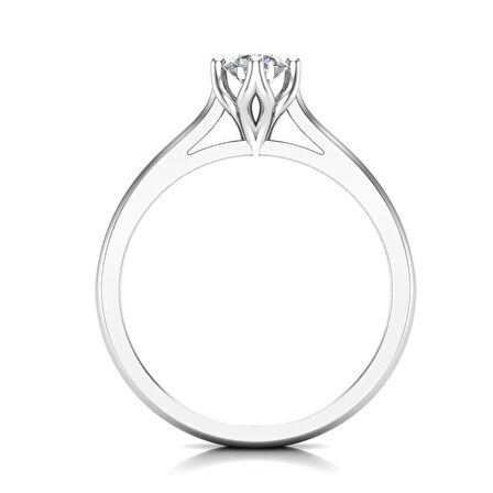 0,20 Karat Pırlanta Tektaş Yüzük