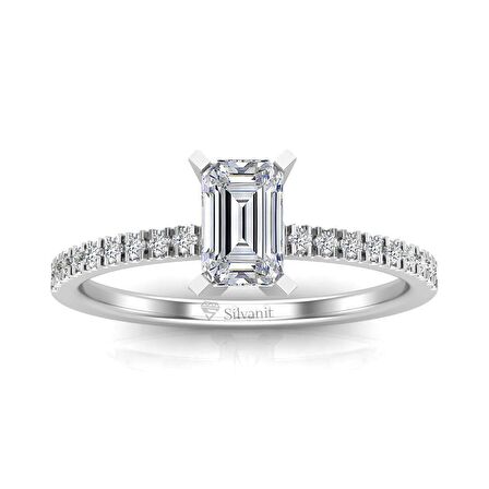 0,50 Karat G Renk Uluslararası Sertifikalı Pırlanta Yüzük