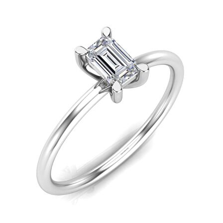 0,30 Karat G Renk Uluslararası Sertifikalı Pırlanta Yüzük