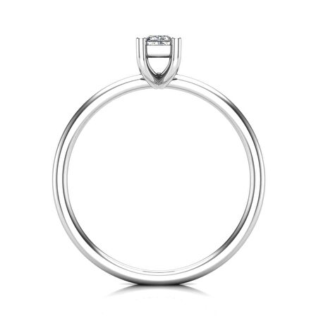 0,30 Karat G Renk Uluslararası Sertifikalı Pırlanta Yüzük