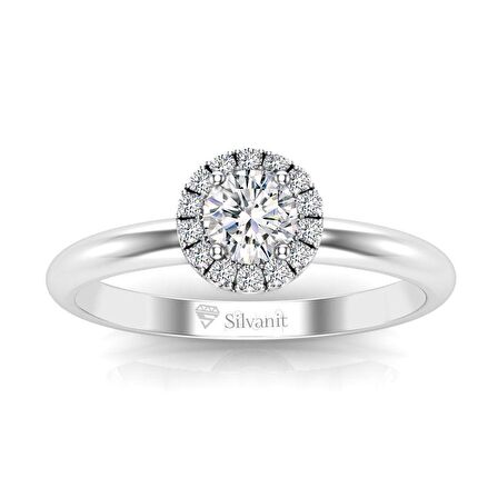 0,40 Karat G Renk Uluslararası Sertifikalı Pırlanta Yüzük