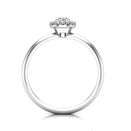 0,40 Karat G Renk Uluslararası Sertifikalı Pırlanta Yüzük