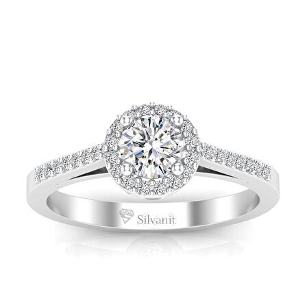 0,35 Karat Pırlanta Tektaş Yüzük