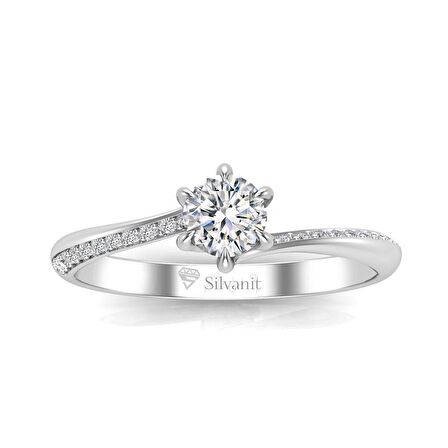 0,40 Karat  Pırlanta Tektaş Yüzük