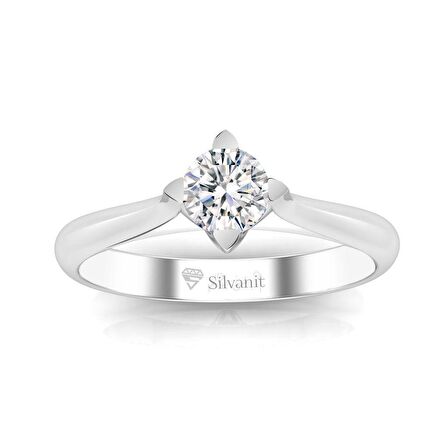 0,40 Karat G Renk Uluslararası Sertifikalı Pırlanta Tektaş Yüzük