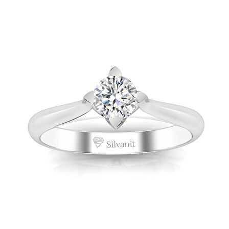 0,40 Karat G Renk Uluslararası Sertifikalı Pırlanta Tektaş Yüzük