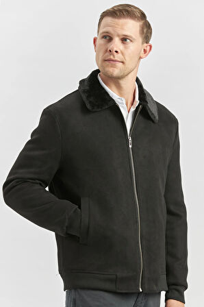 Dolumlu Kürklü Yaka Likralı Kapitoneli Astar Slim Fit Dar Kesim Casual Mont 1007245152