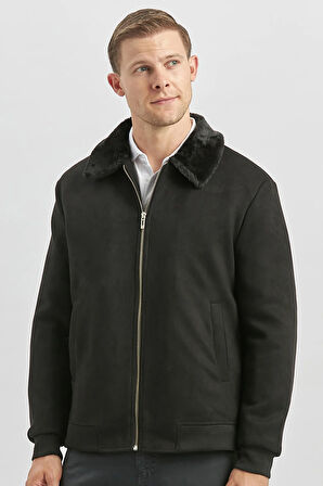 Dolumlu Kürklü Yaka Likralı Kapitoneli Astar Slim Fit Dar Kesim Casual Mont 1007245152