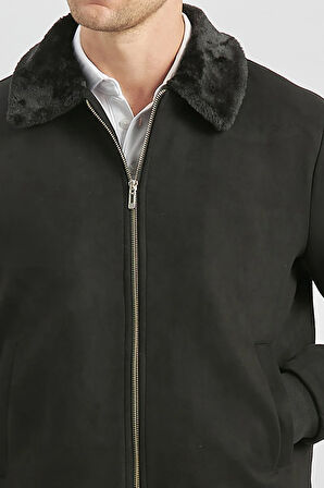 Dolumlu Kürklü Yaka Likralı Kapitoneli Astar Slim Fit Dar Kesim Casual Mont 1007245152