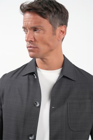 Füme Berberi Yaka Slim Fit Esnek Mont 1007260154
