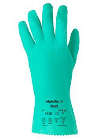 Ansell Alphatec(Sol Knit) 39-122 Kimyasal ve Sıvı Korumalı Iş Eldiveni 10 XL