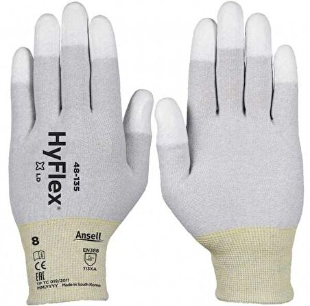 Ansell Hyflex 48-135 Antistatik ve Çok Amaçlı Koruma İş Eldiveni