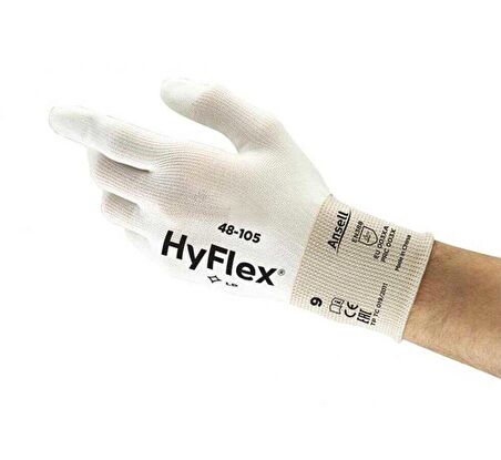 Ansell HyFlex 48-105 Yüksek Hassasiyetli Aşınma Dirençli İş Eldiveni