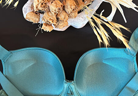 ORKİDE IŞILTILI ASKILI BRA PUSH UP FOAM CUP  8825  