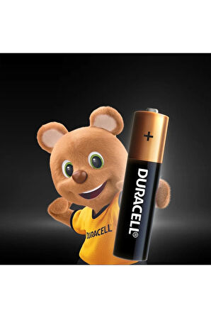 AAA Basic 4´lü İnce Kalem Pil Duracell AAA  4 Lü Paket