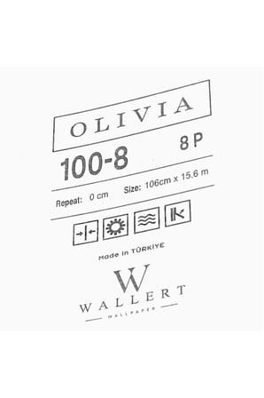 balıksırtı desenli duvar kağıdı 100-8 | wallert olivia, açık vizon / gri, kağıt taban taban + vinil kaplama - 16.5 m²