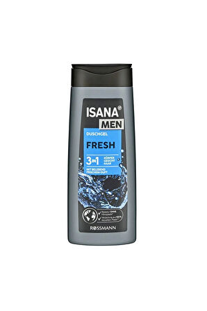 Nemlendirici Duş Jeli - Egzotik Vanilya - 400ml + Isana Men Duş Jeli 3 in 1 Fresh 300 ml