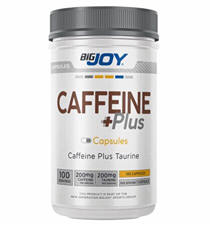 Bigjoy Caffeine Plus+ 100 Kapsül 100 Servis