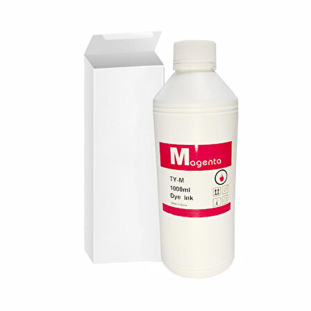 Canon Uyumlu E414 Kırmızı Muadil Mürekkep 1 LT