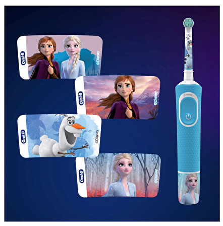 Oral-B Aile Paketi Pro 500 + D100 Frozen Şarjlı Diş Fırçası