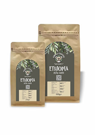 Ethiopia Filtre Kahve 500g, Filtre Kahve