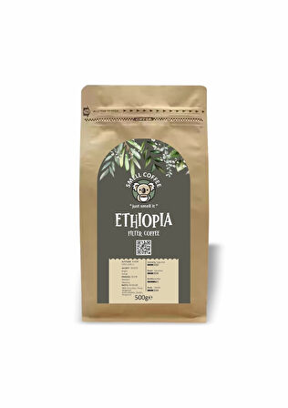 Ethiopia Filtre Kahve 500g, Filtre Kahve