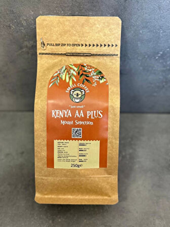 Kenya AA Plus Mount Selection Çekirdek Kahve