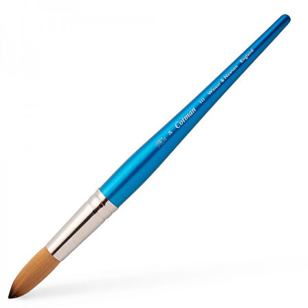 Winsor & Newton Cotman Seri 111 Kısa Saplı Sentetik Yuvarlak Fırça No: 24