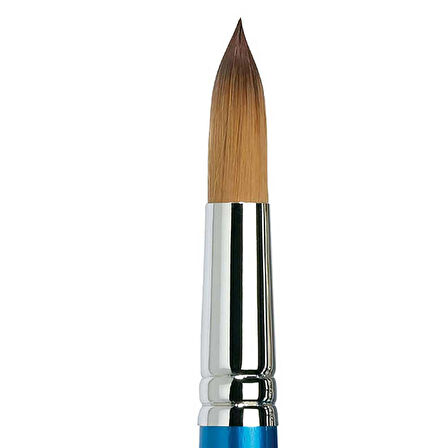 Winsor & Newton Cotman Seri 111 Kısa Saplı Sentetik Yuvarlak Fırça No: 24