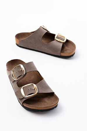 P-101 Vizon Günlük Birkenstock Kadın Terlik